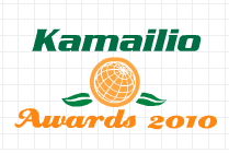 Kamailio 2010 award
