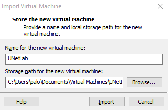 unified networking lab pnet