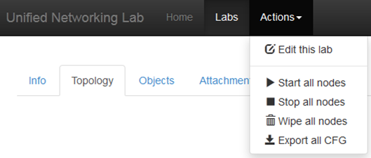 unified networking lab pnet