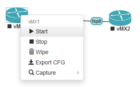 vmx default login