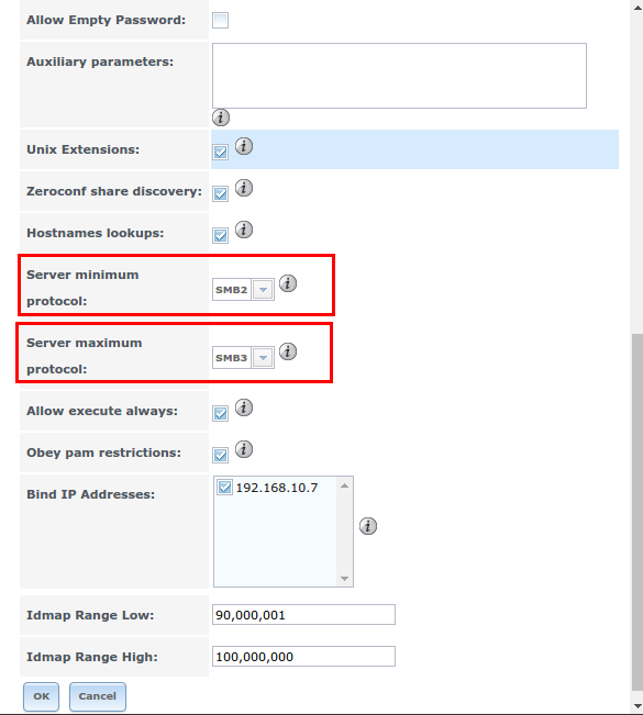 freenas cifs permissions